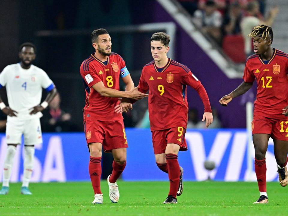 Gavi se convirtió en el futbolista más joven en anotar un gol para España en copas del mundo