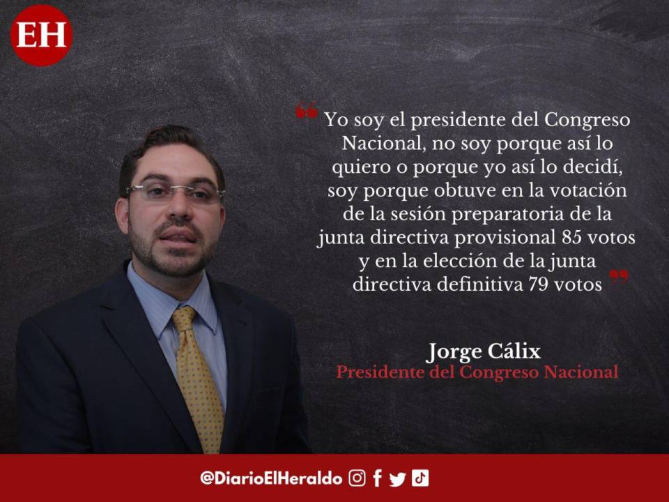 “El presidente Zelaya me tiene algo molesto”, frases de Jorge Cálix presidente del CN