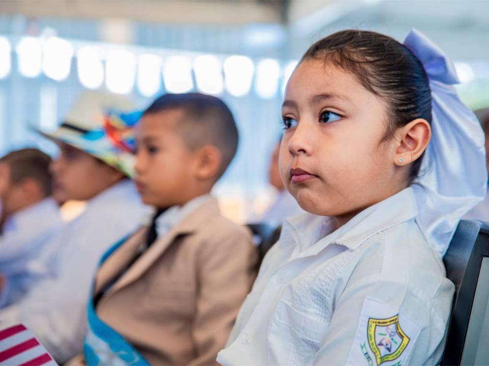 <i>La remodelación del Centro de Educación Básica Ricardo Ernesto Maduro Andreu, coincide con el regreso a clases en Honduras. </i>