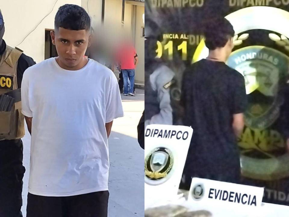 El primer detenido fue José David Rodríguez, de 20 años de edad, conocido con el alias de “Huevo”. El segundo se trata de un menor de 16 años.