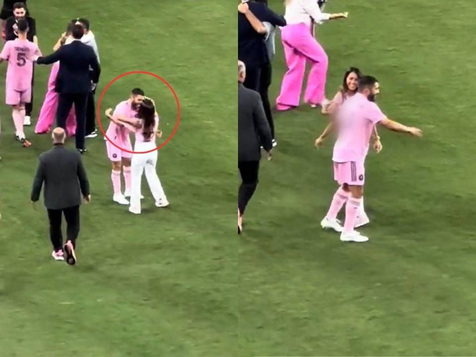 Antonela Roccuzzo estuvo a punto de besar a un compañero de Messi.