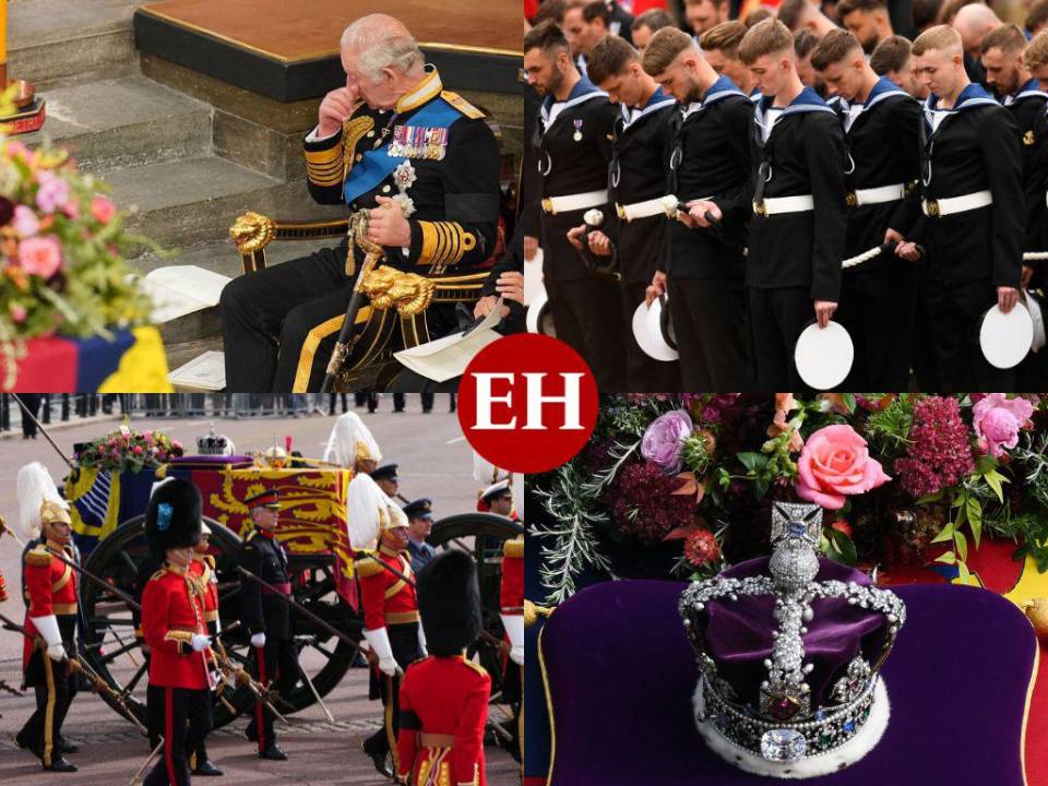 Un pueblo consternado y la incertidumbre ante un nuevo ciclo fueron parte de las escenas que dejó el funeral de la reina Isabel II este lunes 19 de septiembre. Además, un protocolo especial para despedir a la mujer que reinó durante 70 años. Aquí las imágenes.