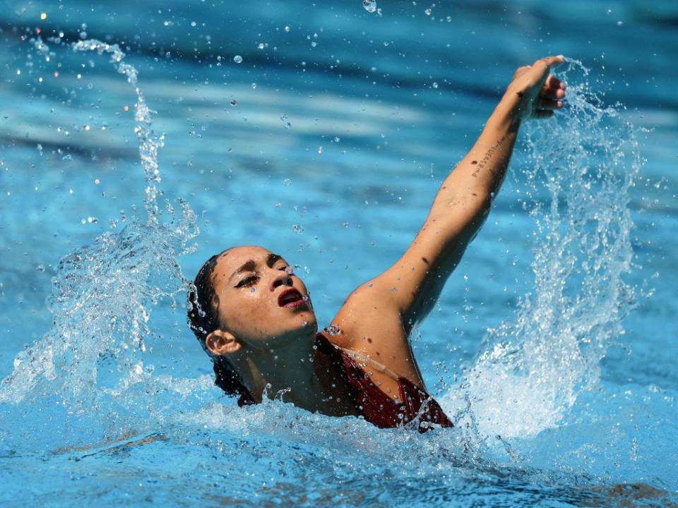 Anita Álvarez, nadadora de origen mexicano de 25 años.