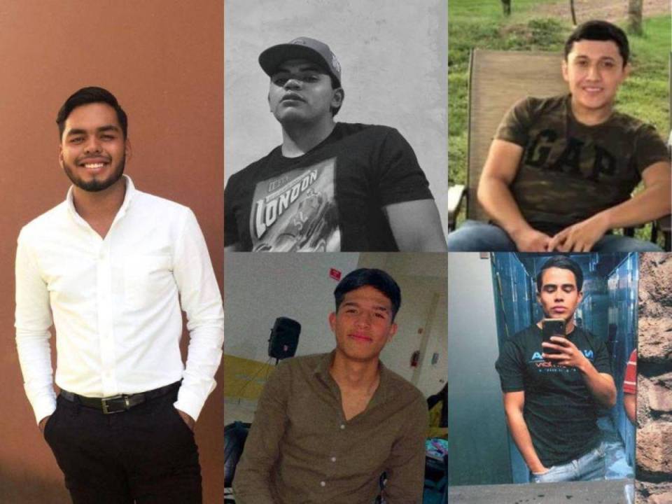 Roberto Olmeda Cuellar, Diego Lara Santoyo, Uriel Galván, Jaime Miranda y Dante Hernández se encuentran desaparecidos desde el 11 de agosto.
