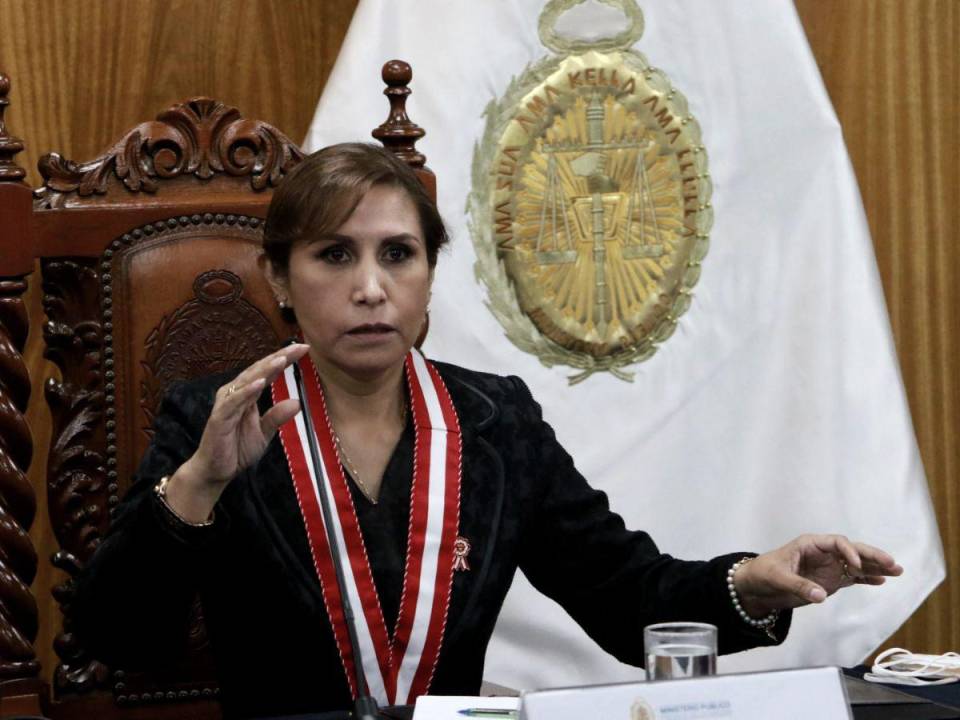 La fiscal del Ministerio Público de Perú, Patricia Benavides.