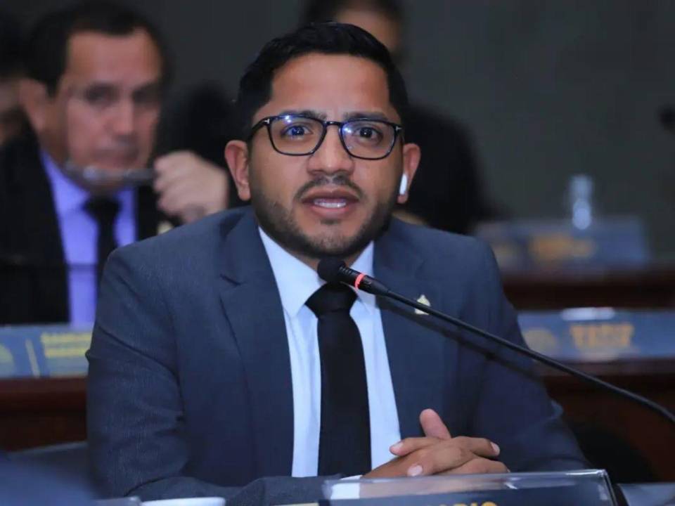 Mario Portillo, diputado del partido Libertad y Refundación (Libre).