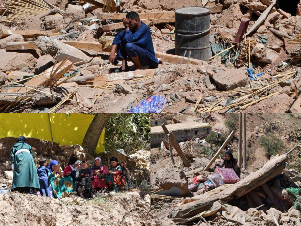 Los rescatistas aceleraron este domingo la búsqueda de posibles supervivientes atrapados bajo los escombros de las localidades arrasadas en Marruecos por un violento terremoto, que ya dejó más de 2.100 muertos.