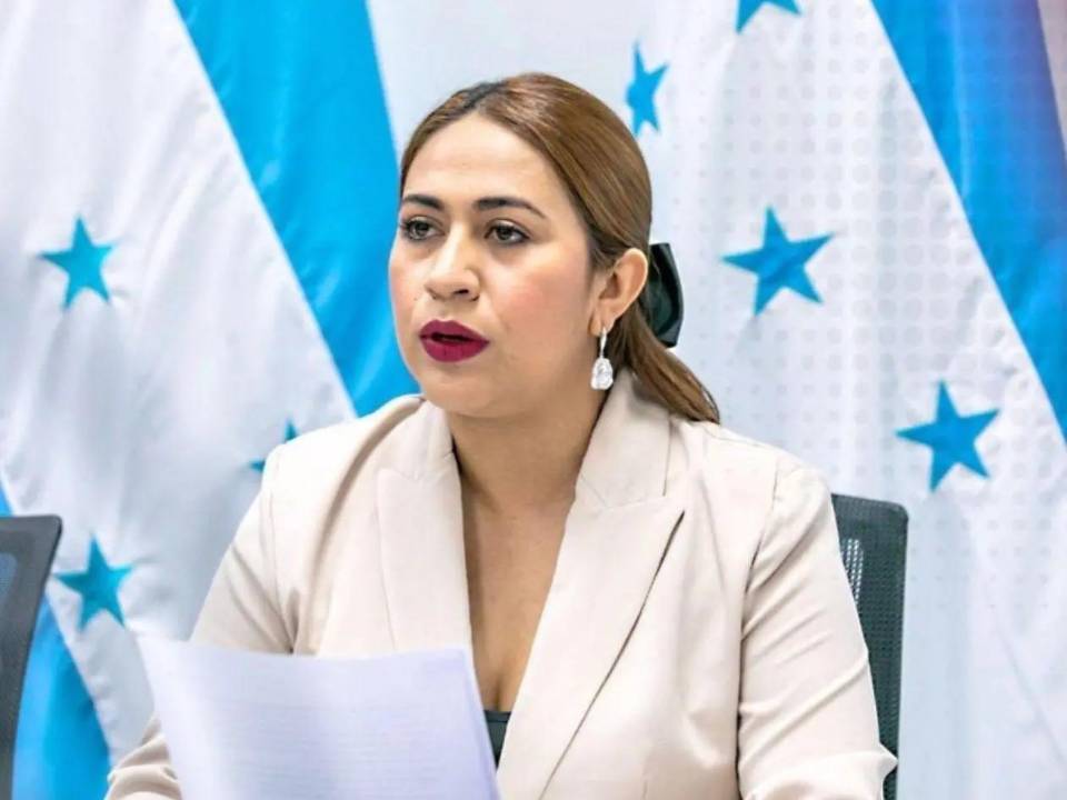 Ángelica Álvarez, exsecretaria de Derechos Humanos durante el gobierno de Xiomara Castro.