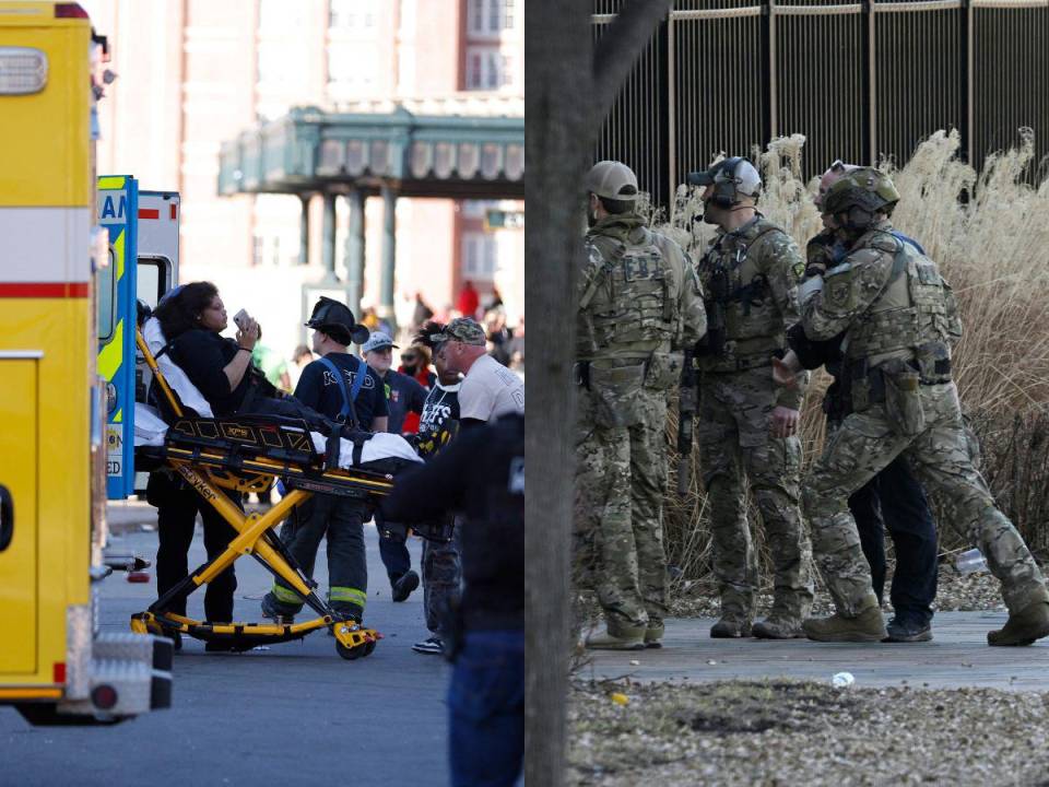 Una persona murió y nueve resultaron heridas por disparos este miércoles durante el desfile por la victoria en el Super Bowl del equipo de los Chiefs, en la ciudad estadounidense de Kansas City, según la policía y los bomberos.