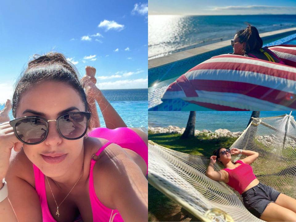 Relajada y con muchas ganas de aprender a bucear, así disfruta la presentadora hondureña que radica en Estados Unidos, Ana Jurka, sus vacaciones en Fiji. Estas son las imágenes que la famosa compartió en sus redes sociales.