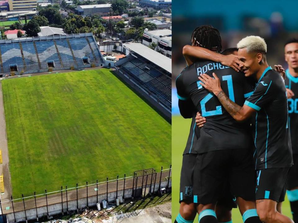 El Estadio Morazán de San Pedro Sula queda descartado para los partidos de junio de la Selección de Honduras.