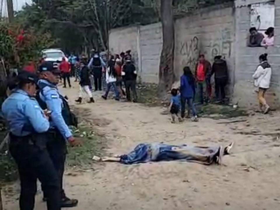 Asesinan a un hombre en Guimaca.