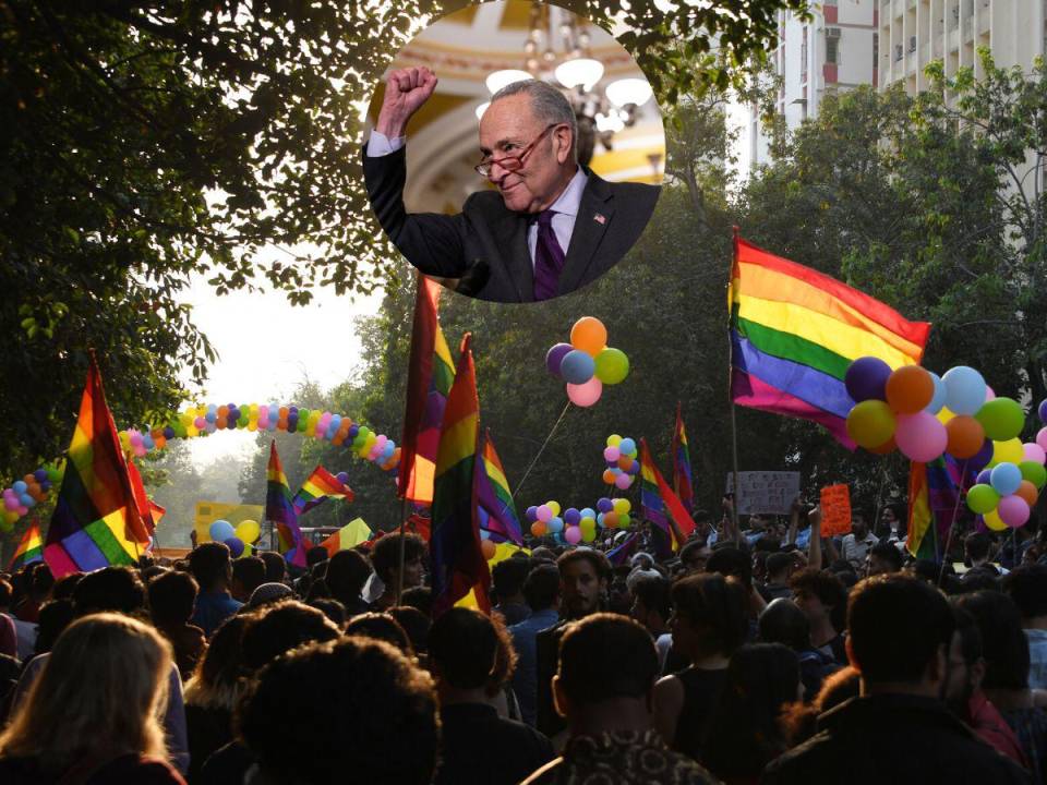 Chuck Schumer, senador de EE UU, dijo “paso trascendental para una mayor justicia para los estadounidenses LGBTQ”.
