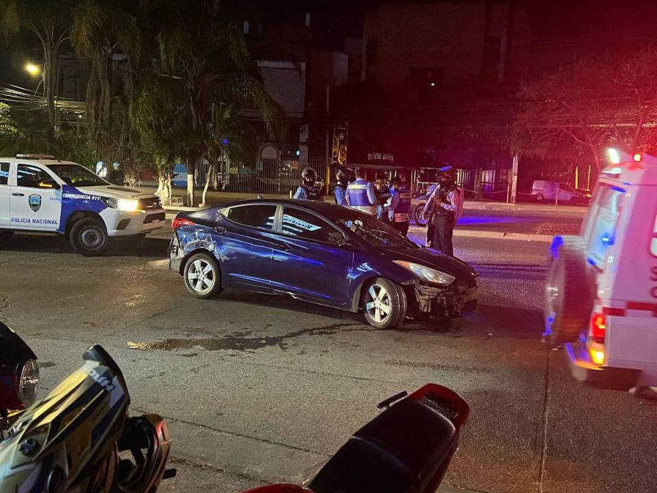 Sicarios matan a hombre dentro de carro en el bulevar Suyapa de la capital