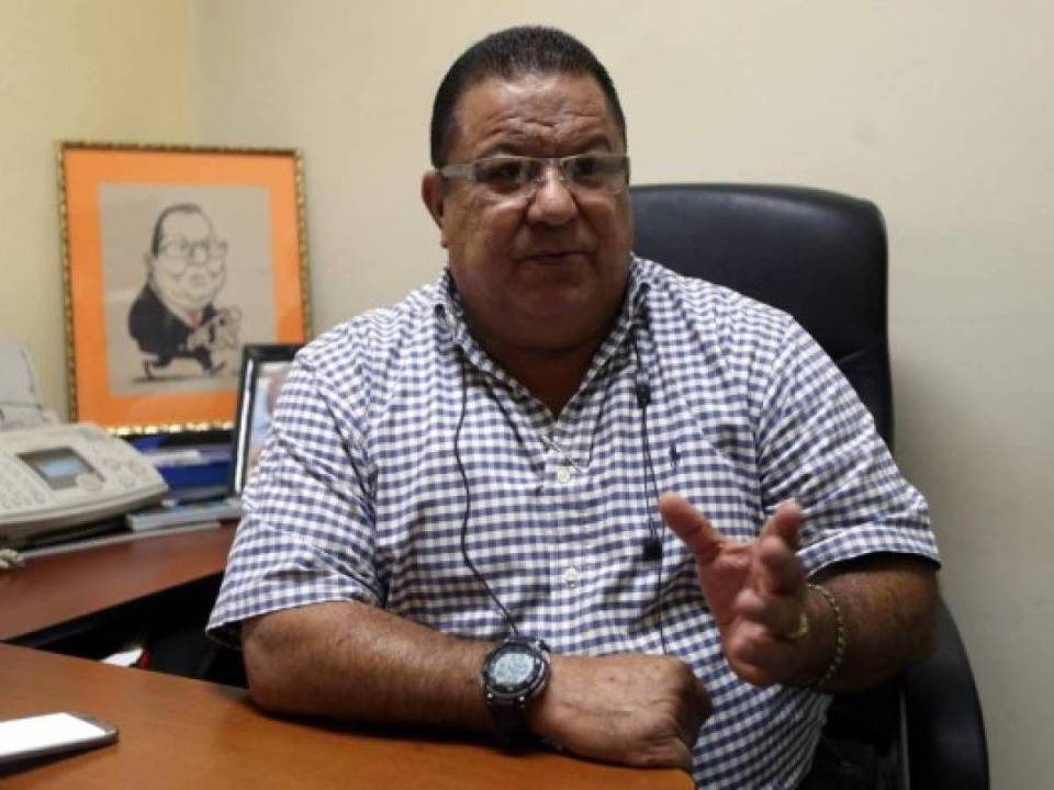 Jorge Lanza dirigente del transporte público.