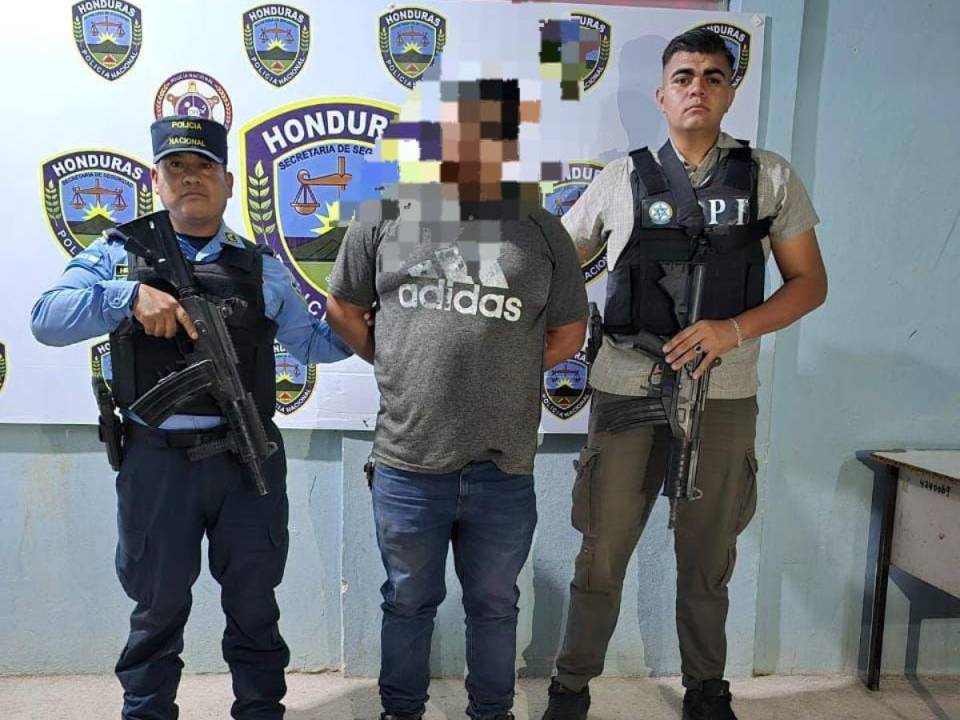 El detenido es un jornalero de 42 años de edad, originario del municipio de Intibucá, Intibucá.