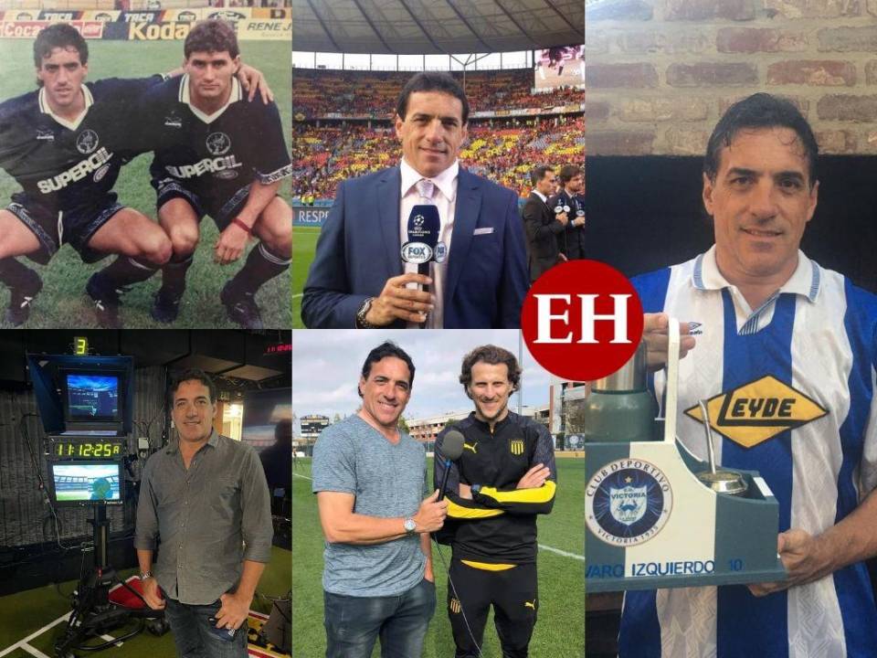 Exgoleador de Olimpia y Motagua, comentarista de deportes y entrenador: Así es la vida del uruguayo Álvaro Izquierdo