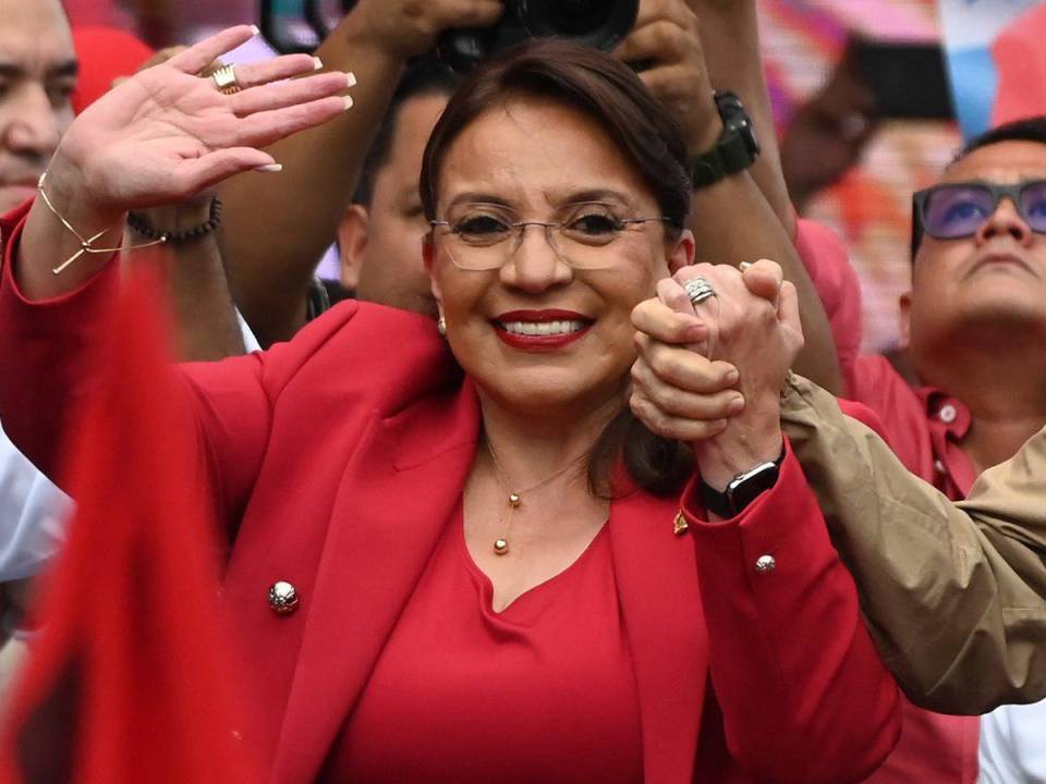 Xiomara Castro, la presidenta de Honduras, es un evento político.