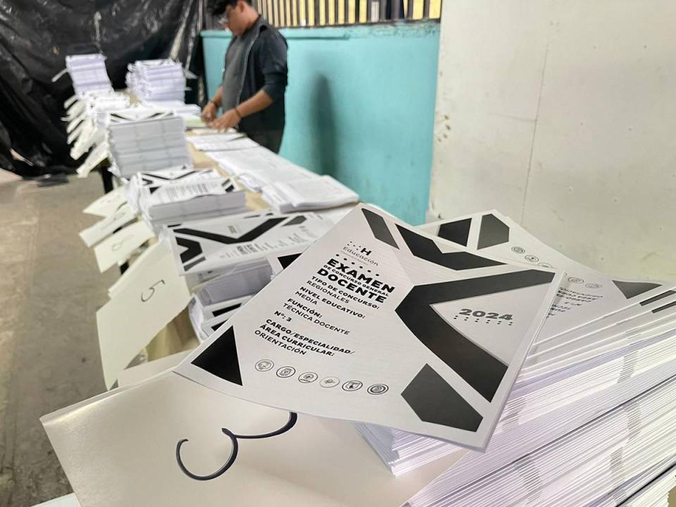 Agregó que el proceso inicia mañana 22 de enero con la aplicación de los exámenes, pero el 23 ya se tendrán los resultados para el Distrito Central y San Pedro Sula.