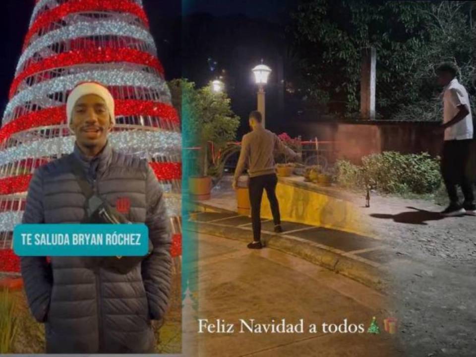 Los jugadores del fútbol hondureño se dieron un momento de dejar sus mensajes a sus seguidores en redes sociales y desearles una Feliz Navidad.