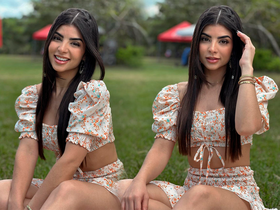 La bella salvadoreña, Adriana Daabud, ha dejado enamorados a muchos de sus seguidores, gracias a su belleza y carisma que trasmite a través de sus videos en redes sociales.