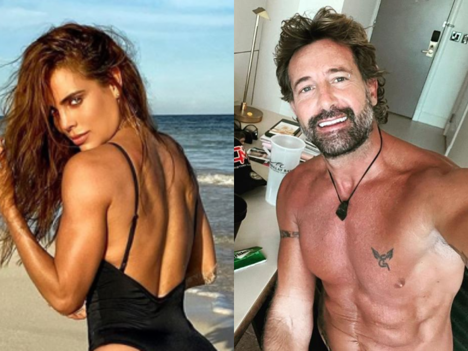 Sara Corrales y Gabriel Soto actuaron juntos en la telenovela ‘Mi camino es amarte’.