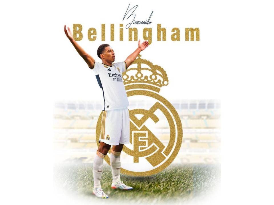 Jude Bellingham firmó con el Real Madrid hasta el 2029.