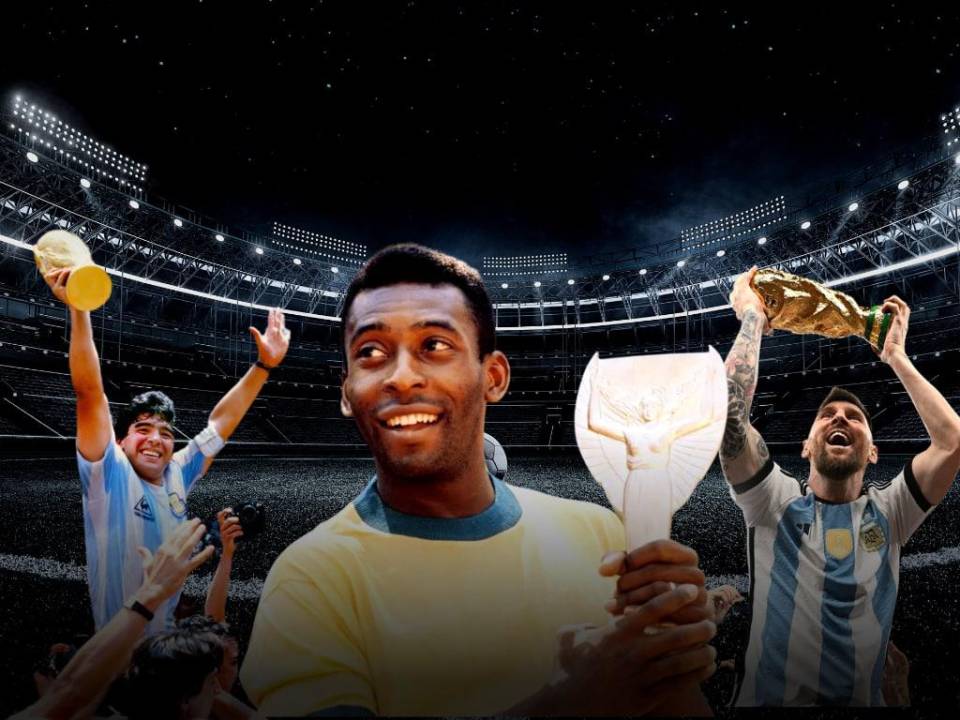 Con la muerte del “Rey” Pelé, el debate por el GOAT (Greatest of all time, “el mejor de la historia”) vuelve, con Diego Maradona y Lionel Messi como candidatos.