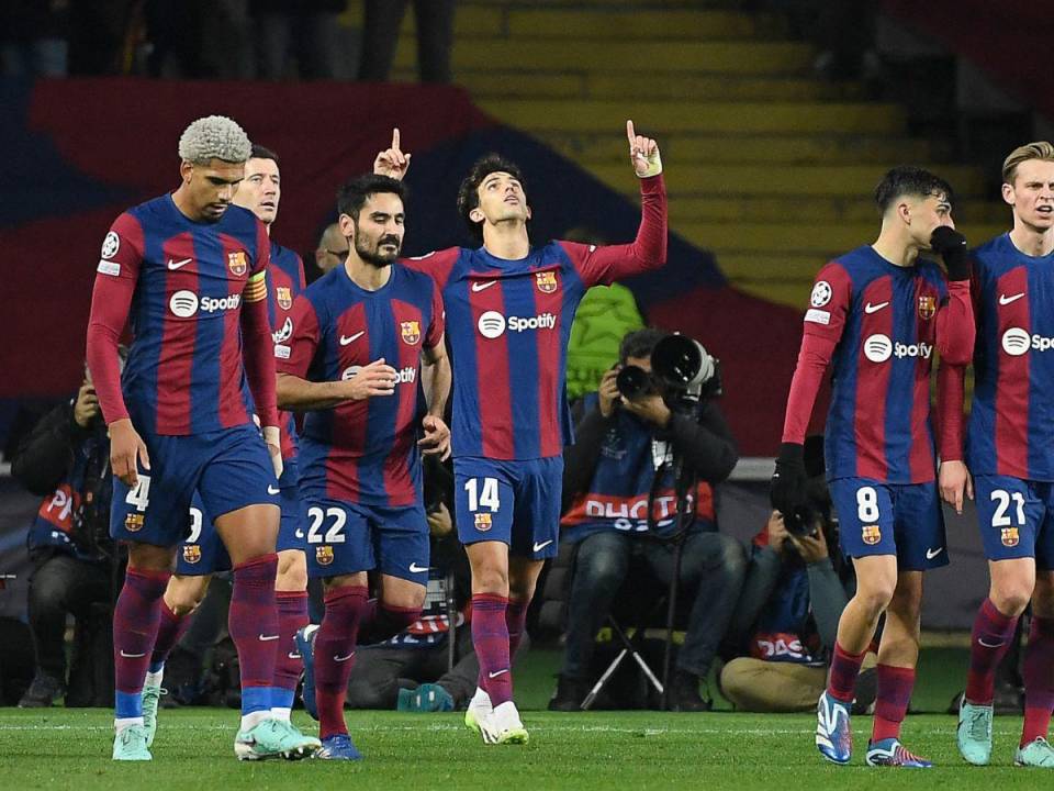 Barcelona vence a Porto con goles de João Félix y Cancelo en la Champions League y avanzan a los octavos de final.