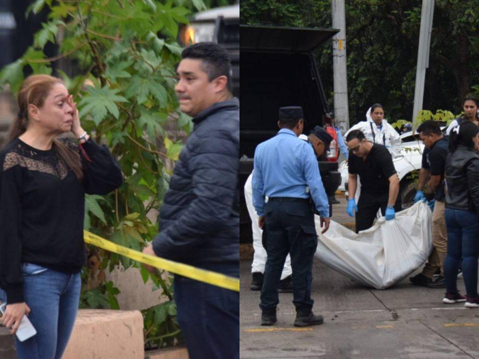 Una escena de completa desolación, dolor se vivió esta mañana de viernes -29 de diciembre- en el bulevar Centroamérica tras el trágico accidente de tránsito que le arrebató la vida al portavoz del Ministerio Público, Carlos Morazán, donde su familiares no soportaron el momento y estallaron en llanto por la repentina muerte del profesional de las Comunicaciones. A continuación las impactantes imágenes captadas por EL HERALDO.