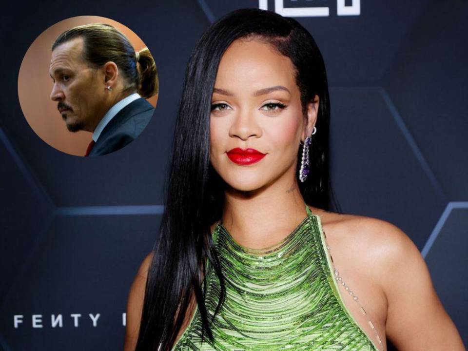 Rihanna invitó a Depp para que sea parte del gran show de su marca de ropa interior.