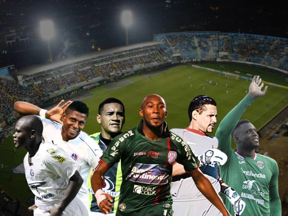 A las puertas de la decimosegunda final entre Olimpia y Marathón, repasamos quiénes son los futbolistas que defendieron los colores de ambos clubes.