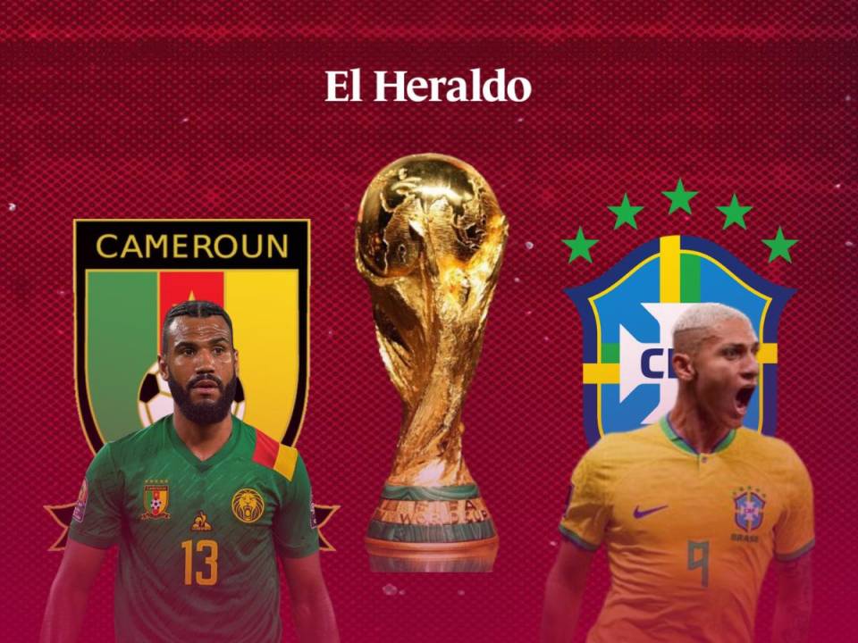 Camerún y Brasil protagonizarán el duelo por la última fecha del grupo G en el Mundial de Qatar 2022.