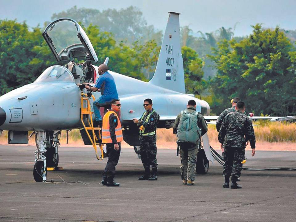 F5 hondureños podrán interceptar aeronaves en espacio aéreo nacional