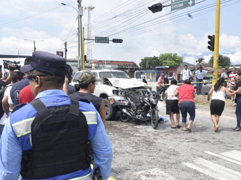 Francisco Morazán y Cortés son los departamentos donde más accidentes de tránsito en los que se ven motocicletas involucradas ocurren.