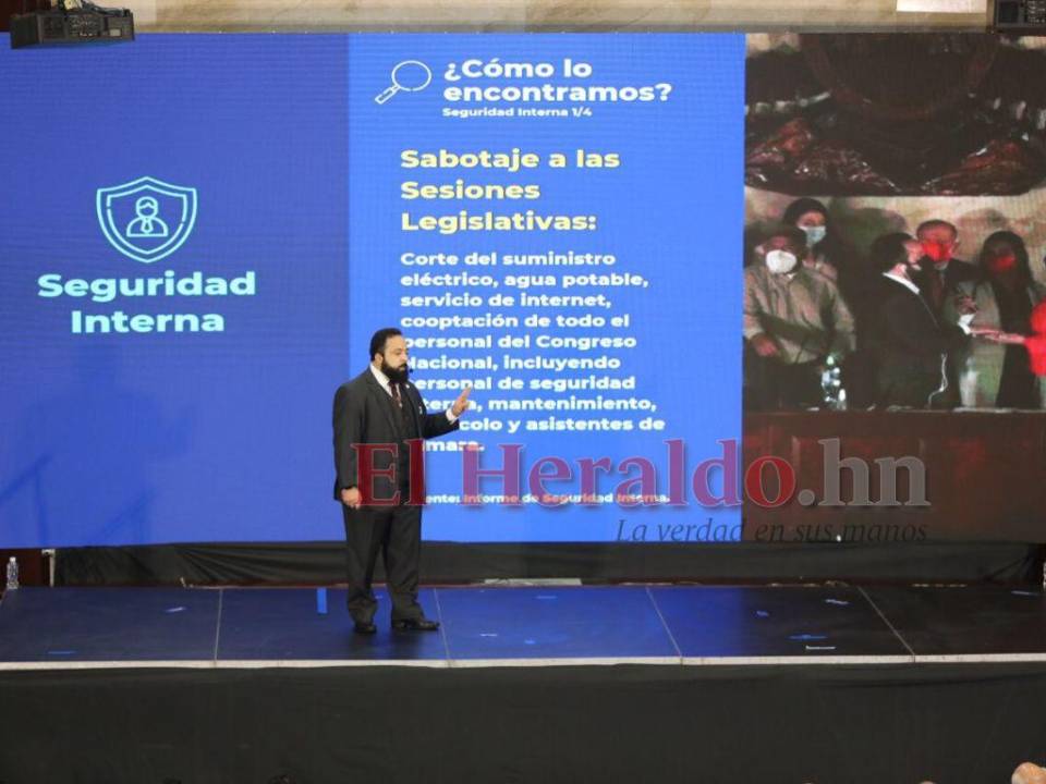 El presidente del Congreso Nacional, Luis Redondo, presentó el informe de los primero 100 días el pasado 12 de junio.