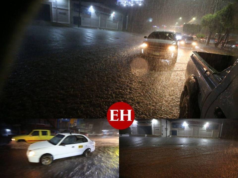 ¡Tegucigalpa anegada! Lluvias causan caos en la capital