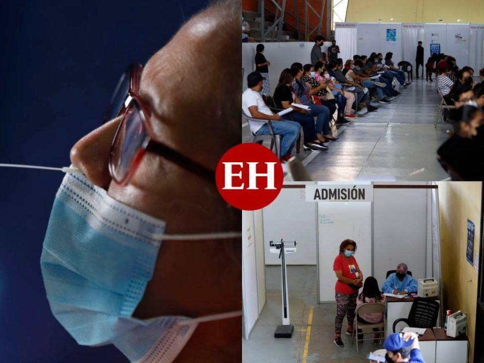 Una nueva ola de coronavirus ha puesto a temblar a los hondureños, los triajes lucen abarrotados, los hospitales ya sienten la presión ante los reportes de covid-19 que se han sextuplicado en el último mes en el país.