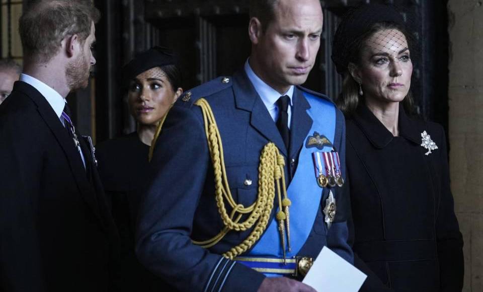 Harry, Megan, Kate y William son vistos de nuevo en la Abadía Westminster