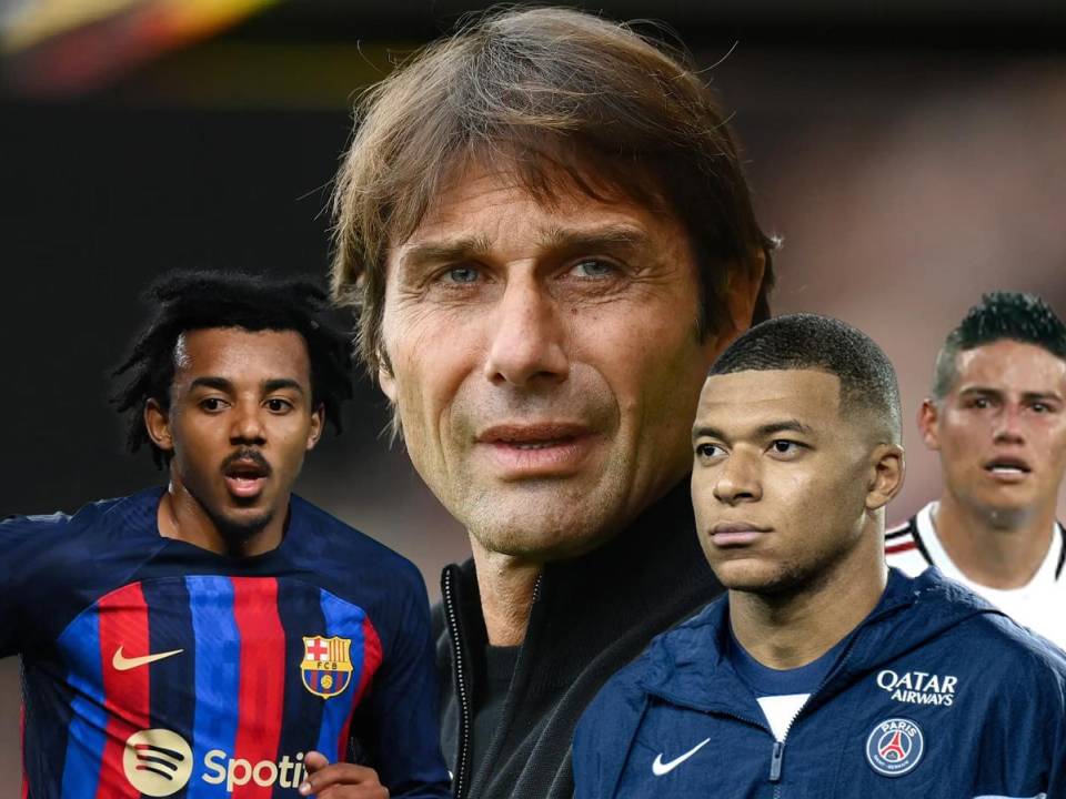 Así se mueven los últimos días del mercado de fichajes en el mundo: Conte se ofrece al Barcelona, Koundé por salir, James Rodríguez al Besikas y Mbappé cierra el tema con PSG.