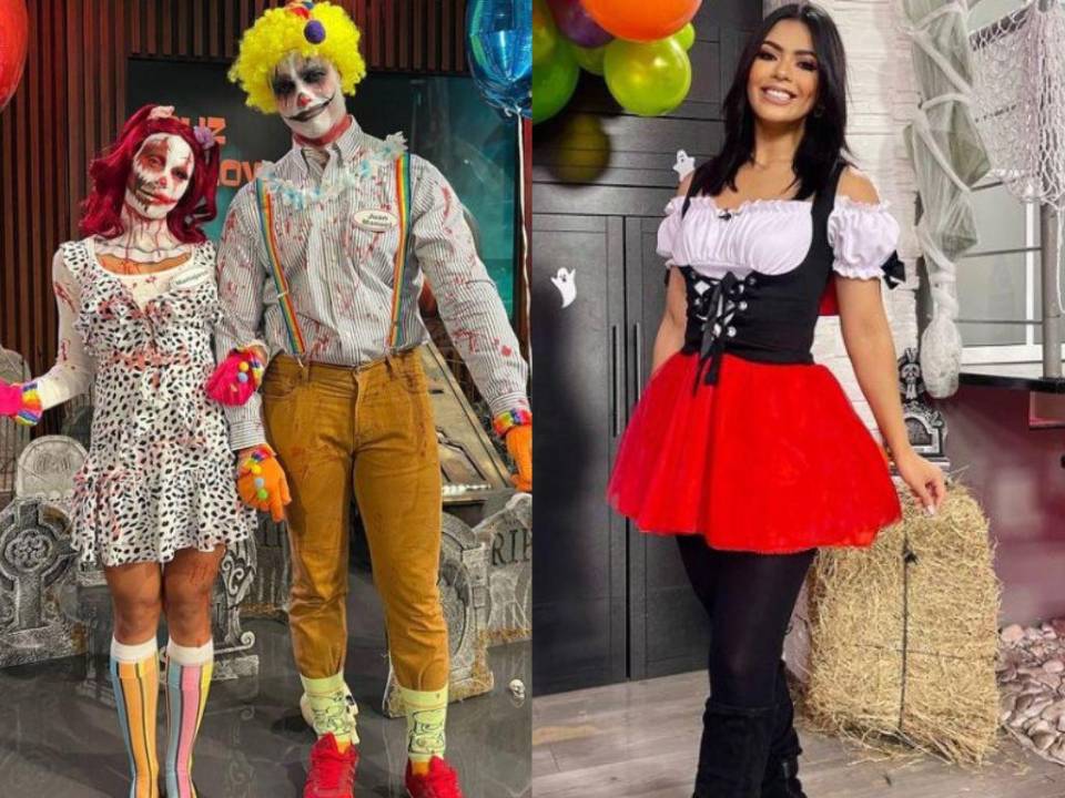 Payasos, brujas y hasta el temible muñeco “Chucky” apareció en las redes sociales de los famosos presentadores hondureños. Aquí te traemos un recuento con algunas de las imágenes que compartieron.