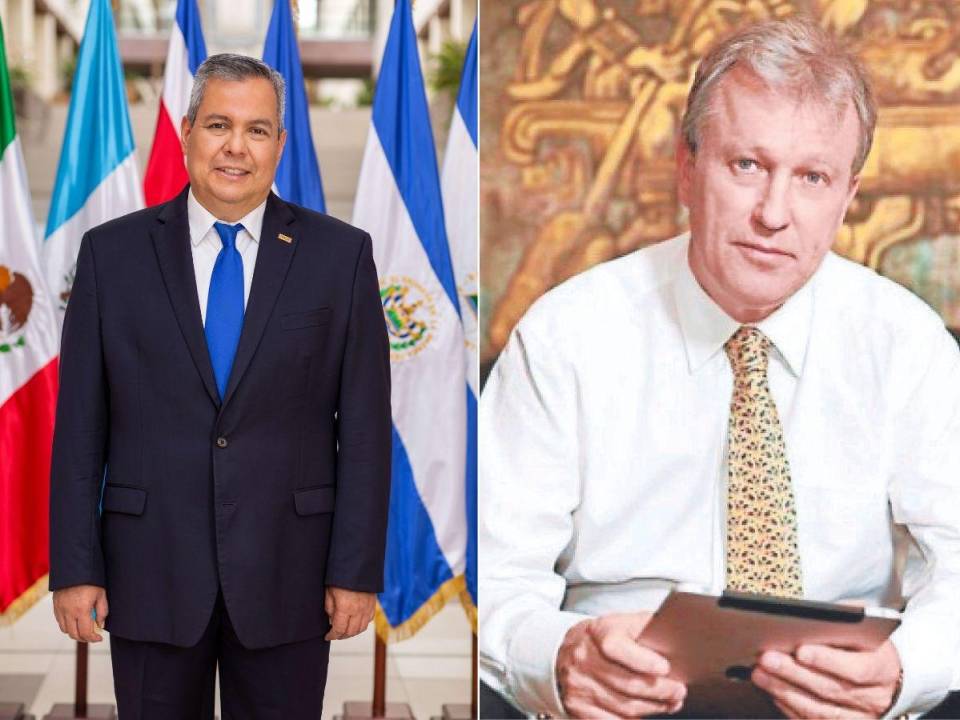 El 1 de octubre de 2018, Dante Mossi (centro) fue electo presidente del BCIE, sustituyendo al hondureño Nick Rischbieth (derecha).