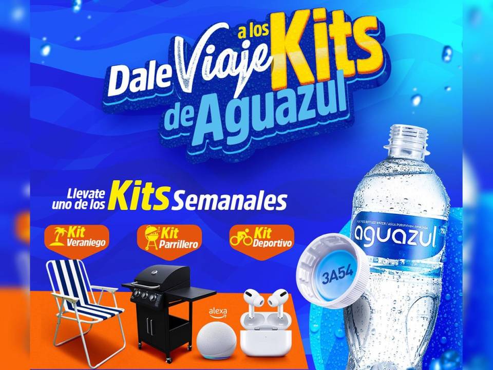 ¡Dale viaje a los kits de Aguazul!