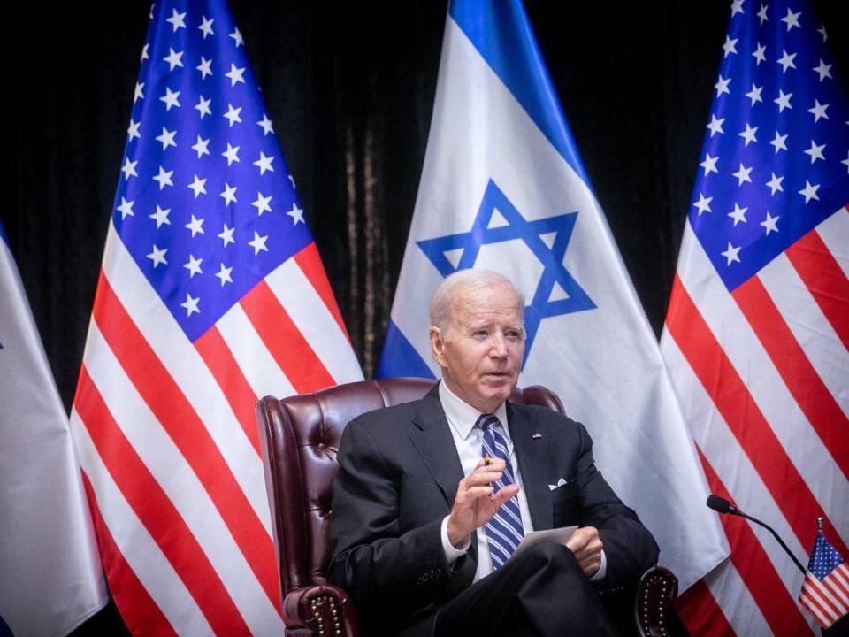 El presidente Joe Biden se encuentra en Israel.