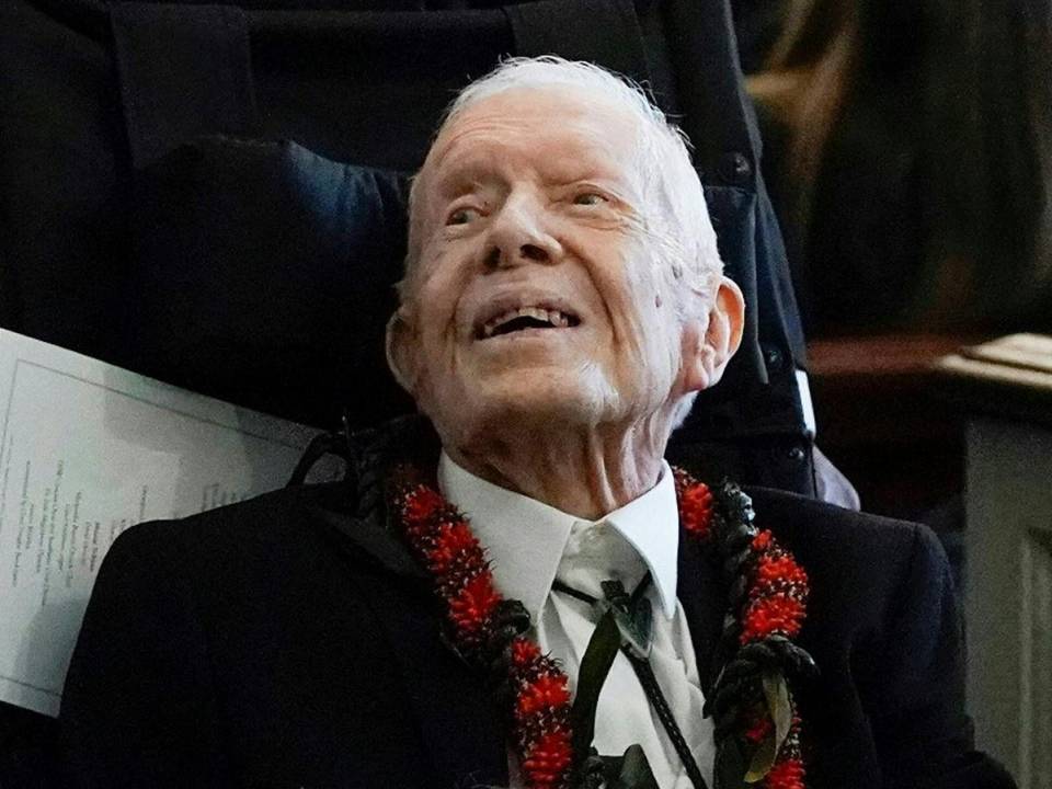 Carter, premio Nobel de la Paz en 2002, defensor de causas benéficas y antiguo agricultor de maní, es el mandatario más longevo de la historia de Estados Unidos.