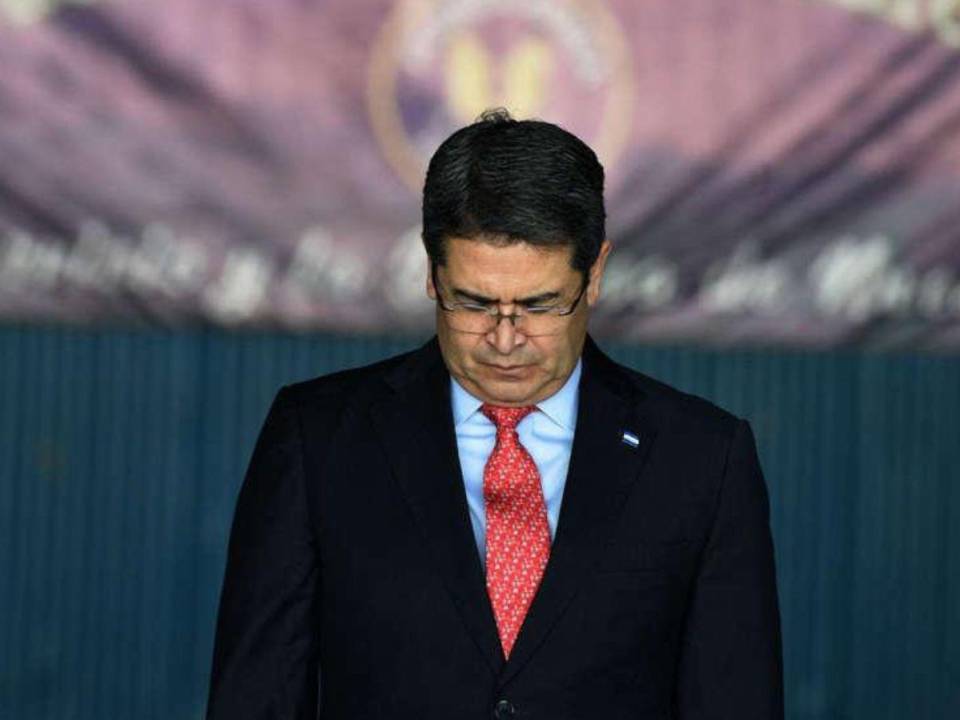 El expresidente Juan Orlando Hernández será condenado el 26 de junio.