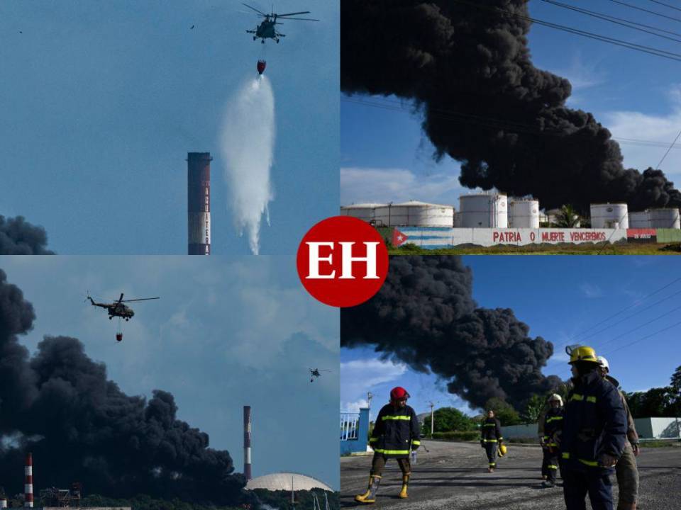 Un incendio de grandes proporciones causó una tragedia en Cuba. Enormes columnas de humo negro y la desesperación por los heridos y desaparecidos eran parte del triste escenario vivido en la isla. A continuación las imágenes.