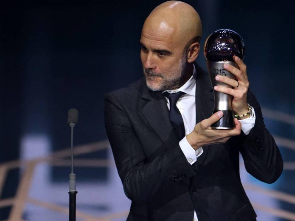 Pep Guardiola se lleva el The Best al entrenador masculino