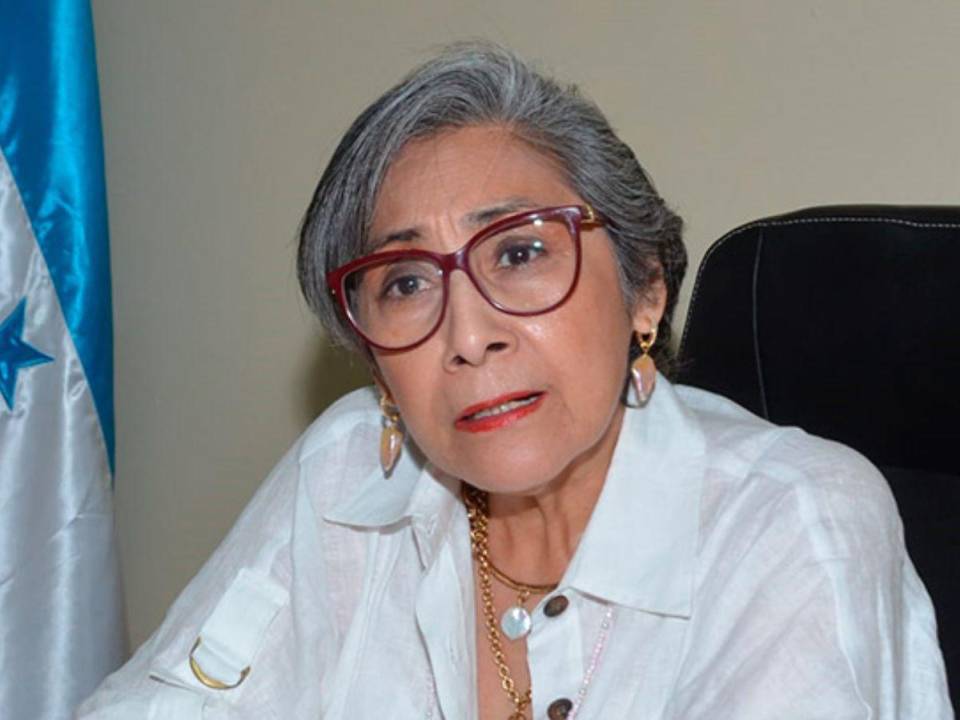 Maribel Espinoza, diputada del PSH.