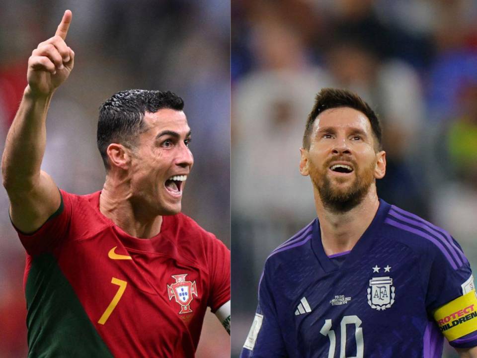 Cristiano Ronaldo, líder de Portugal y Lionel Messi, capitán de Argentina, sueñan con ganar el Mundial.